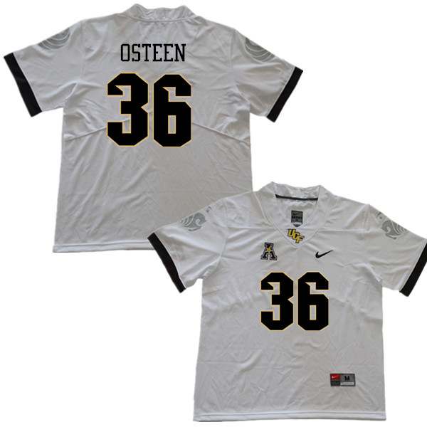 Men #36 Andrew Osteen UCF Knights College Football Jerseys Sale-White - Click Image to Close
